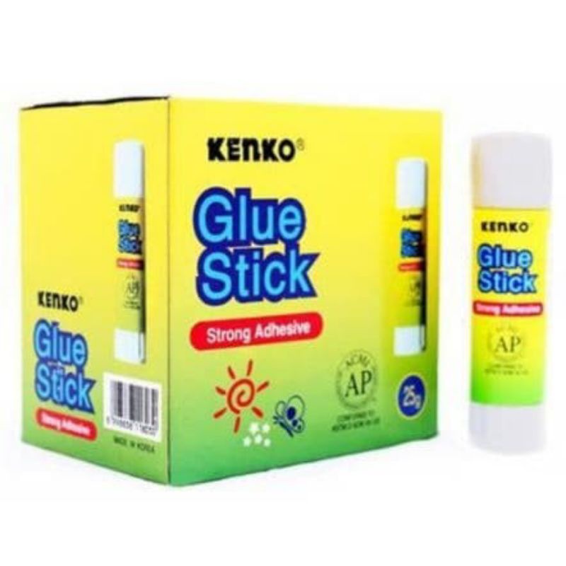 

[ PACK ] Lem Kertas / Glue Stick - kenko 25 gr MURAH ISI 12 PCS