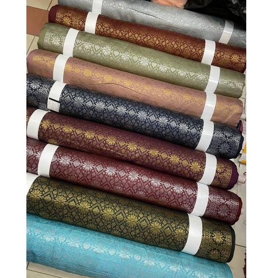 ➽ songket Palembang,songket meteran,songket mesin palembang け