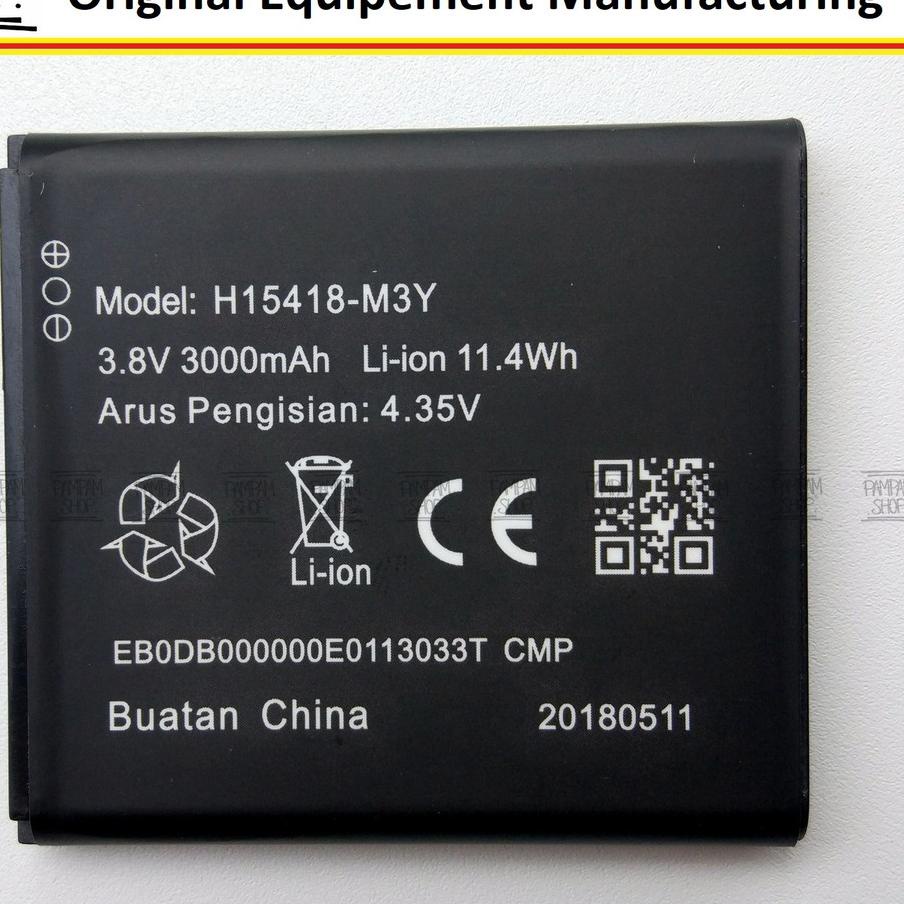 Sale ✔️ Baterai Modem Smartfren MIFI Andromax M3Y M3Z M3S H15418 Original Double Power Wifi Batrai B