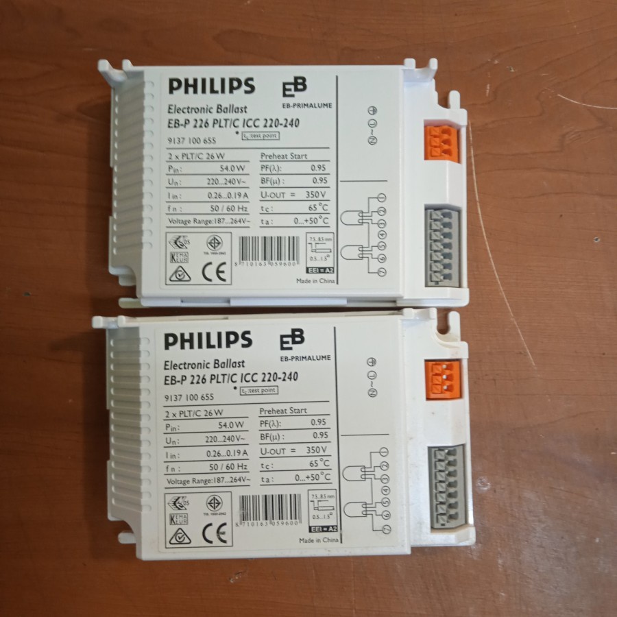 Ballast Trafo EB-P 226 PLT/PLC Philips