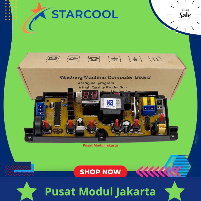 modul pcb mesin cuci denpoo DWF-112HY