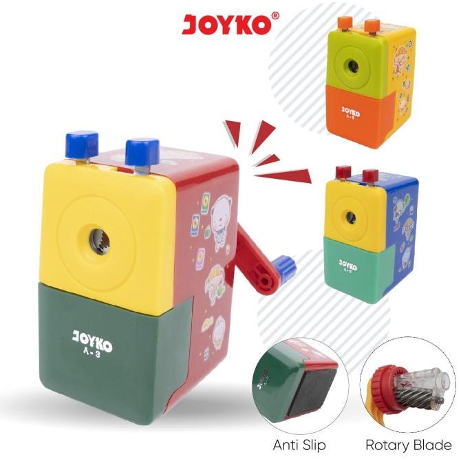 

HOT PROMO Rautan Serutan Putar Sharpener Joyko A-3