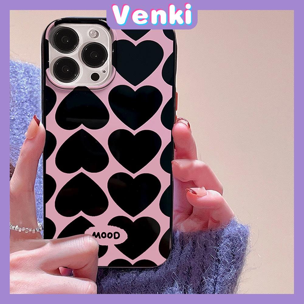 iPhone 14 Pro Max Phone Case Soft TPU Candy Case Pink Love Glossy Black Back Cover Camera Protection Shockproof For iPhone 13 12 11 Pro Max 7 8 Plus X XR