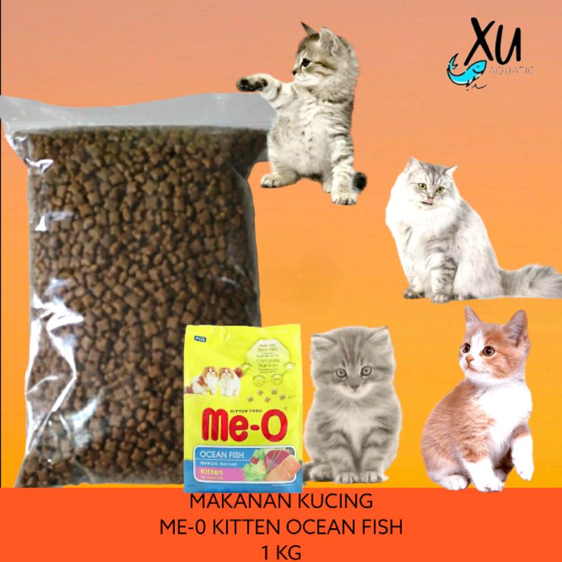 MEO KITTEN OCEAN FISH 1 KG MAKANAN ANAK KUCING MEO KITTEN