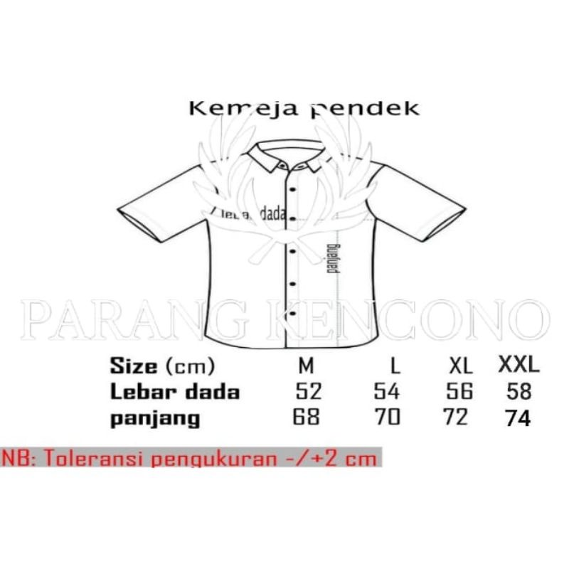 Baju batik pria lengan pendek modern terbaru wayangan hitam manis original katun premium_Batik pria PARANG KENCONO terlaris outfit kondangan resmi seragam kerja kantor regulerfit