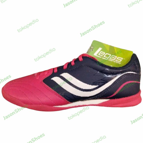 SEPATU LEAGUE LEGAS PINK FUTSAL PRIA ENCANTO LA ORIGINAL