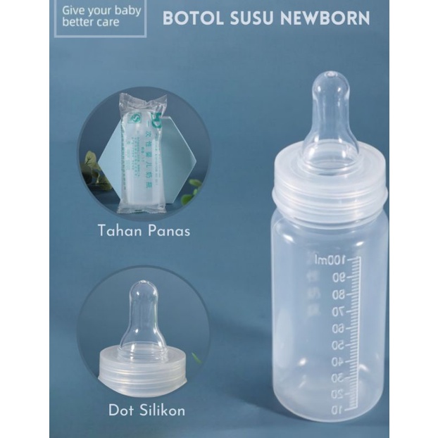 Botol Susu Steril Langsung Pakai / Cocok Untuk Newborn Bayi diruang NICU / Botol Susu Langsung Pakai Botol Susu Bayi Prematur Steril