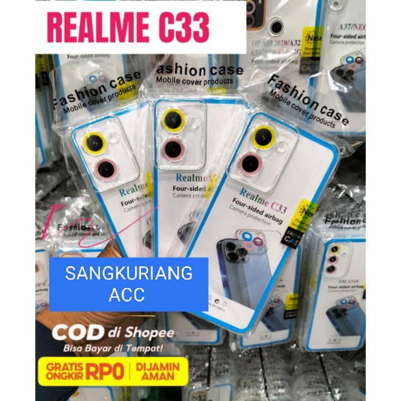 Softcase Slicon Bening Transparan Realme C33