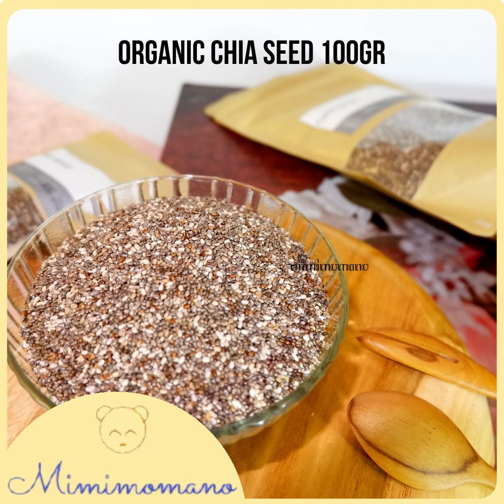 

Chia Seed Mexico Organik / Organic Chia Seed - 100gr Organik