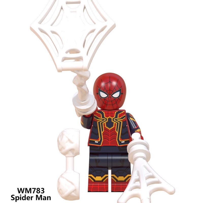 Wm6071 Mainan Action Figure Minifigures Model Spiderman Quentin Beck Marvel Super Hero Untuk Hadiah