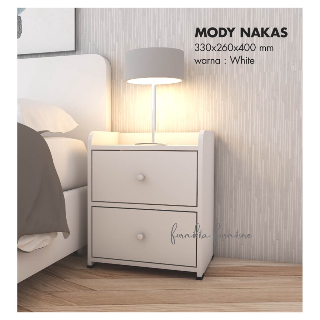 Jual MEJA NAKAS KECIL BED SIDE TABLE LACI SERBAGUNA MEJA SAMPING ...