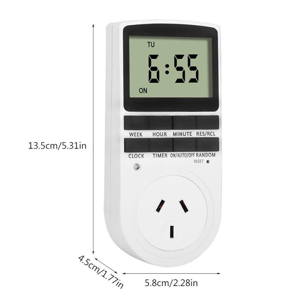 Chookyy Stop Kontak Meteran Listrik Colokan Pengukur Watt Monitor Digital Current Meter Wattmeter Konsumsi Daya Energi