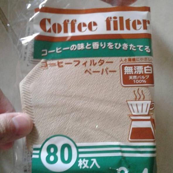 

TERBARU IKEA KYOWA kertas saringan kopi filter kopi coffee paper coklat 80pc