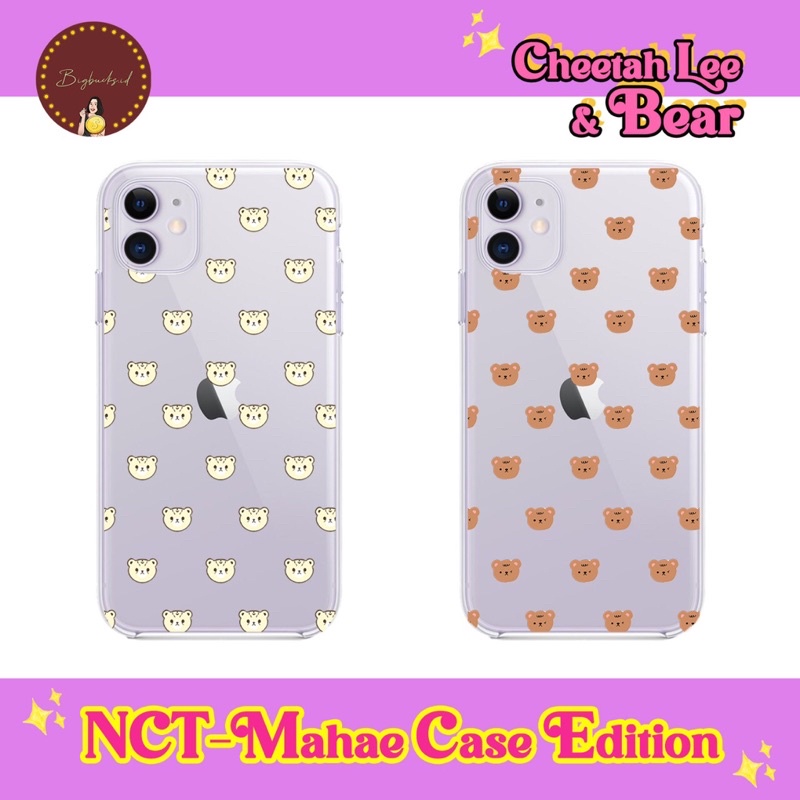 [CEK DESKRIPSI] Cheeta Lee & Gomdo Lee Case ( NCT Mark Lee & Haechan ) - Soft Case for iphone, samsu
