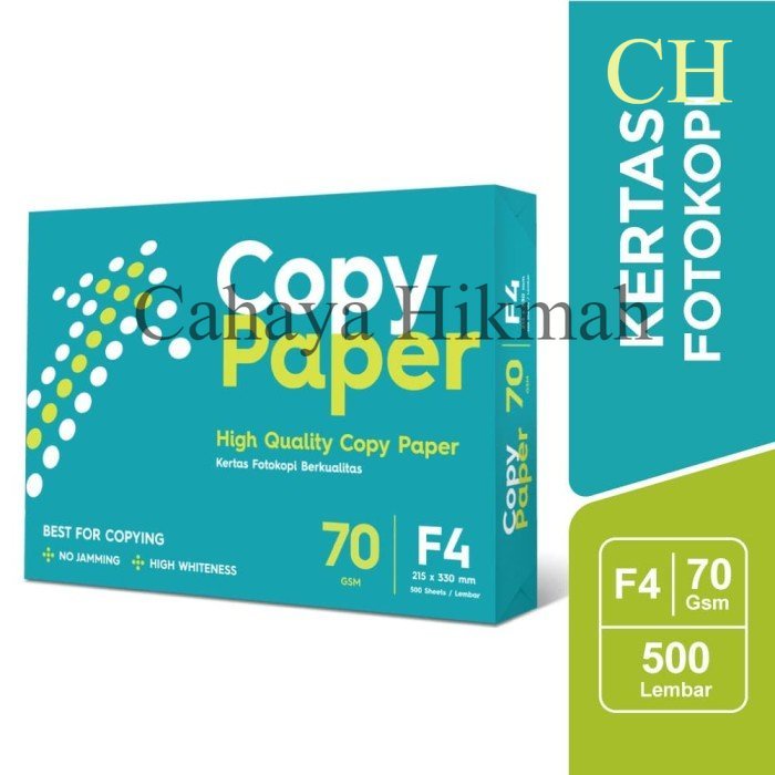 

Copy Paper Kertas Fotocopy 70 GSM F4 berkualitas