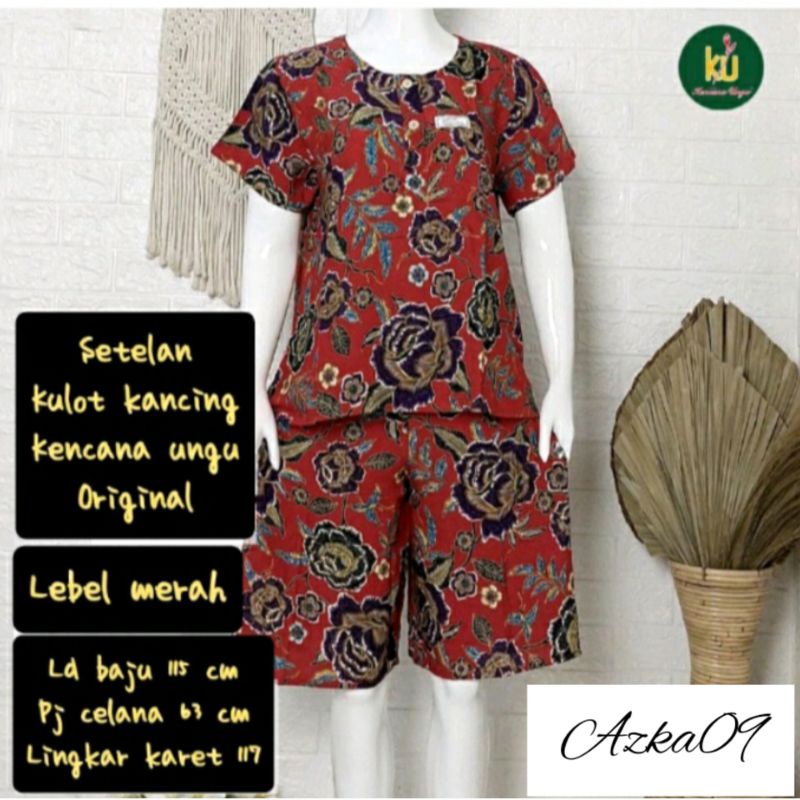 SETELAN KULOT KENCANA UNGU
