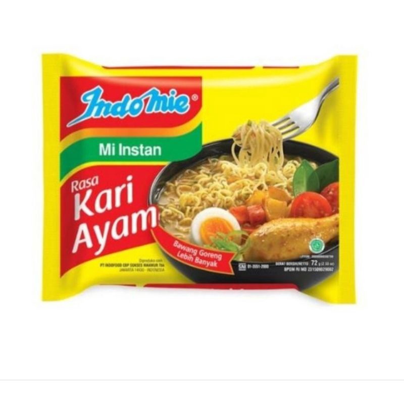 

Indomie Kari Ayam 72 Gram