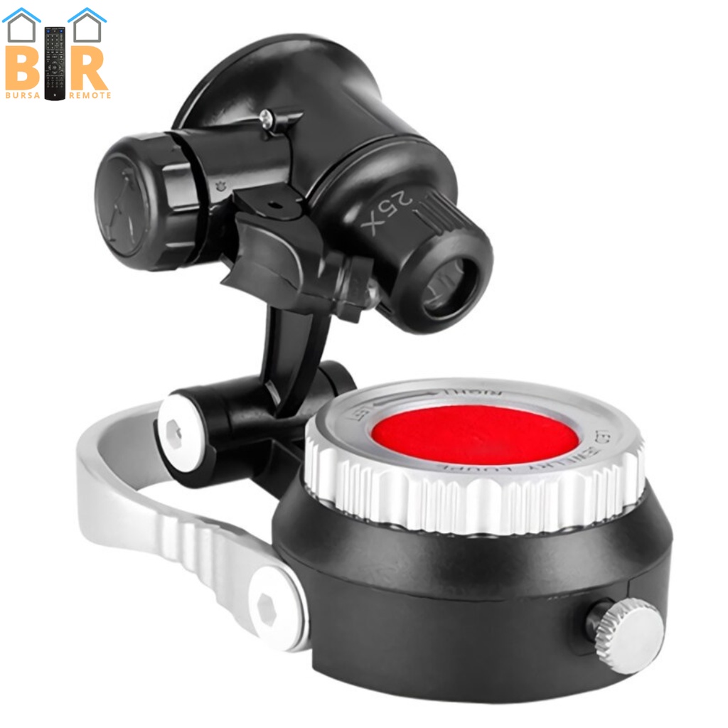 Kaca Pembesar TH-519 Magnifier 15x20x25x Led Untuk Perhiasan Emas Berlian Logam