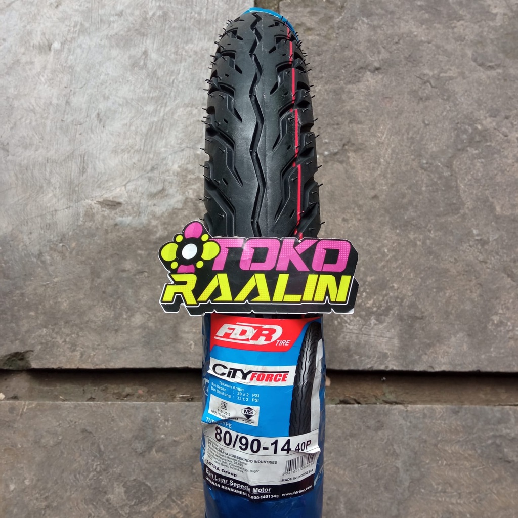 Ban Luar Ban Motor FDR 14 80/90 80 90 14 Type City Force