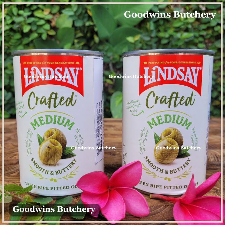 

Zaitun GREEN OLIVE RIPE PITTED MEDIUM CRAFTED smooth & buttery LINDSAY USA 6oz 420g