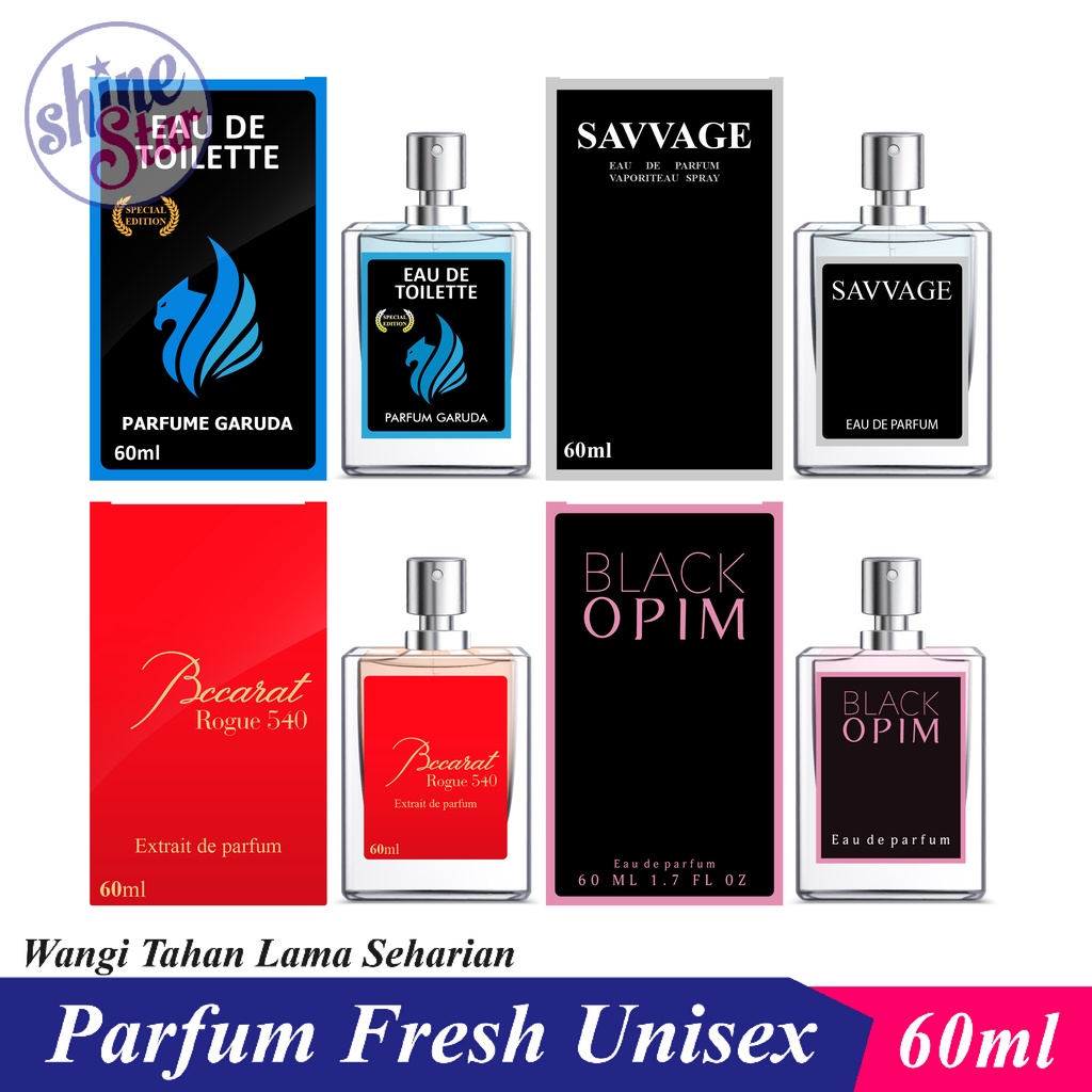 Parfum Unisex Pria Wanita Wangi Tahan Lama 24 Jam Non Alcohol