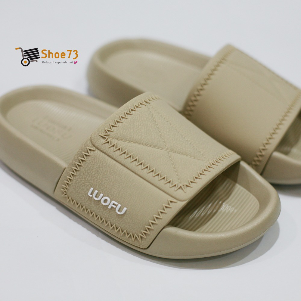 LUOFU E 7210 E01WSC SIZE 36-40 | Sandal selop jelly wanita | Sendal kokop cewek impor