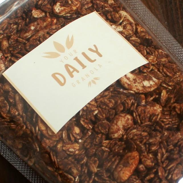 

✴ Granola 500 Gr Chocolate Crispy Roasted (Choco Cashew) by YDG - Cereal Oat ➦