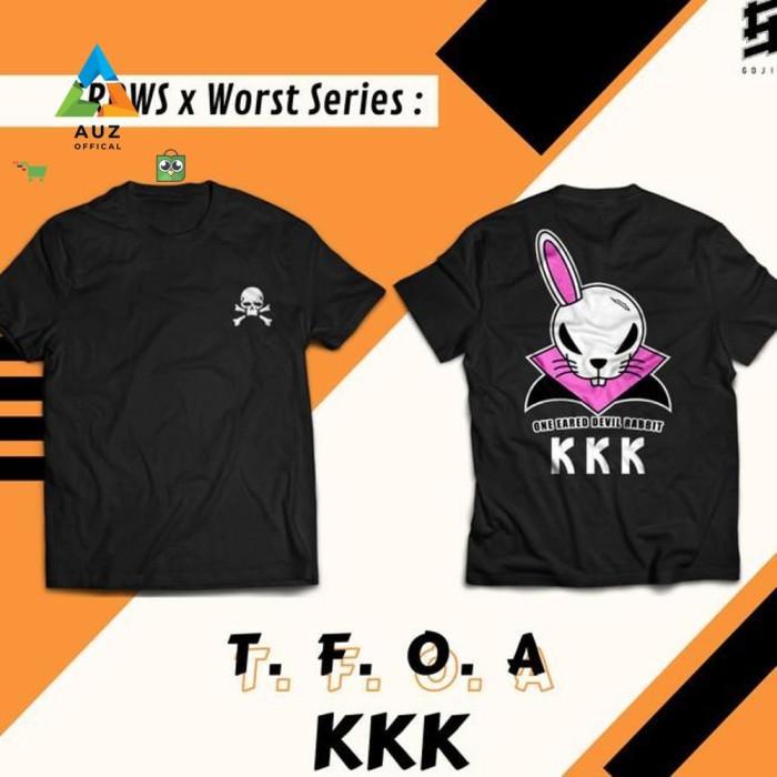 Auz Kaos Crows X Worst The Front Of Armament Tfoa Kkk - Cotton Combed 38
