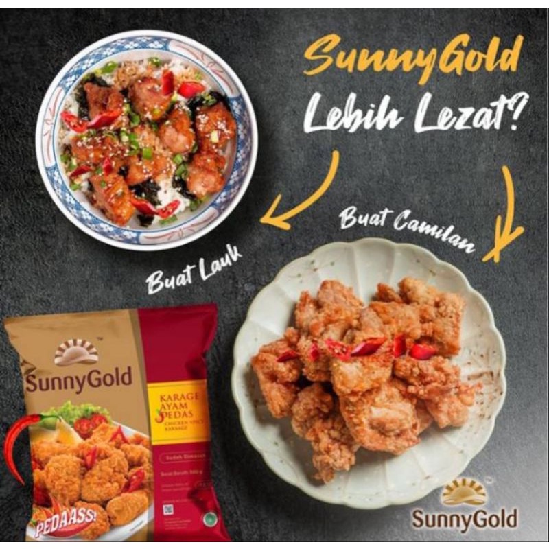 

Sunny Gold Chicken karage ayam pedas