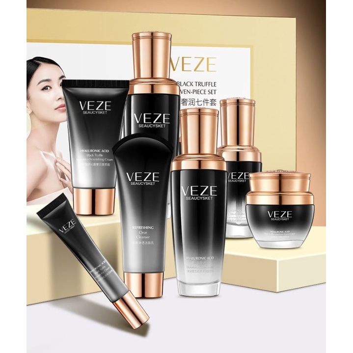 VEZE Hyaluronic Acid Black Truffle Luxury Moisturizing Set CJR