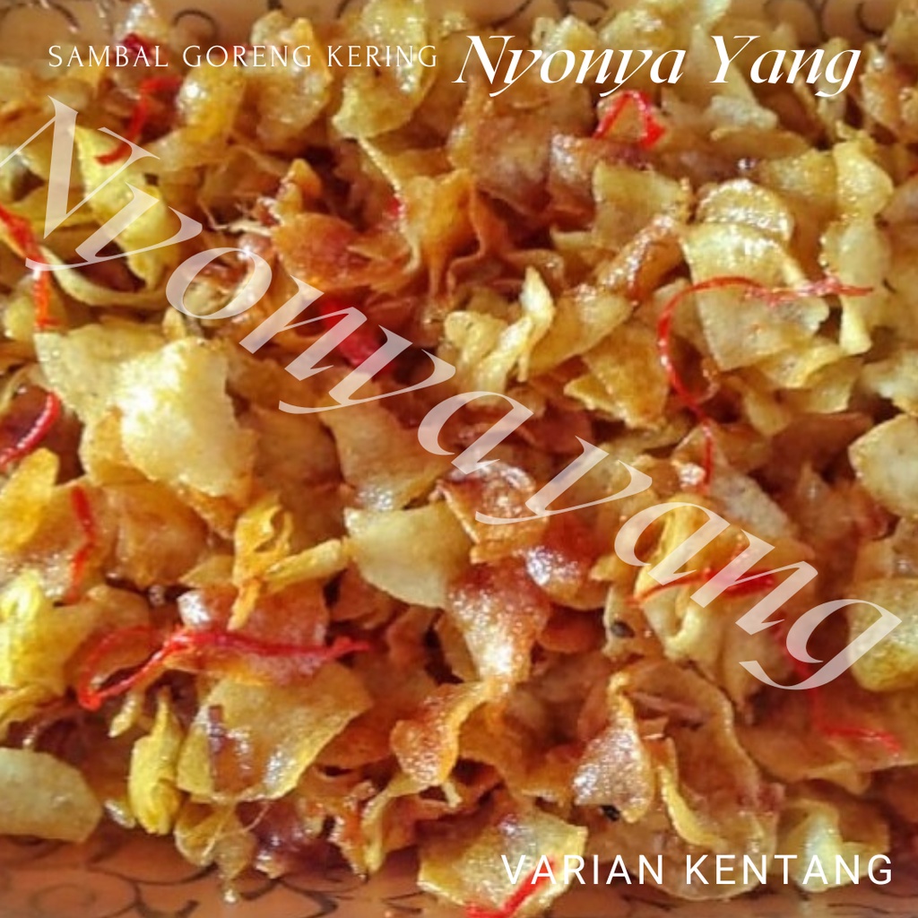 

TERMURAH !!! Sambal Goreng Kering Nyonya YANG 1000GRAM