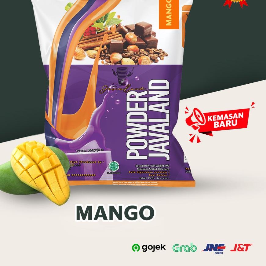 

Sale | KP8 | Bubuk Minuman Bubble Powder Drink Mangga / Mango ORIGINAL Javaland 1kg