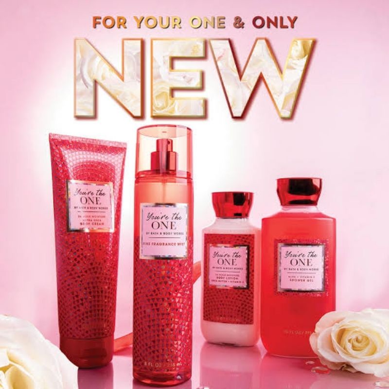 BATH &amp; BODY WORKS BBW YOU'RE THE ONE YTO SERIES MIST LOTION SHOWER GEL BODY CREAM HAND CREAM SHOWER GEL BODY CREAM LOTION MIST WASH WALLFLOWER ROOMSPRAY SCENTPORTABLE GENTLE GEL DEEP CLEANSING GENTLE FOAMING CREAMY LUXE