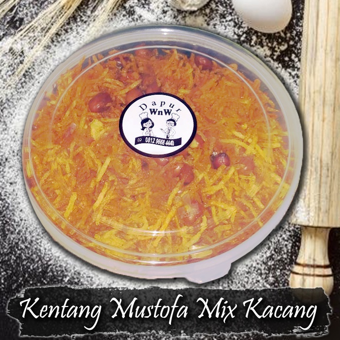 

Camilan Kentang Mustofa Mix Kacang