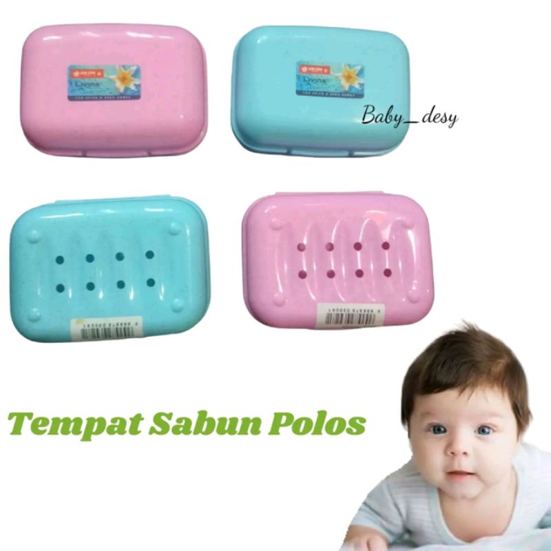 TEMPAT SABUN POLOS / MOTIF KARTUN / WARNA ANGEL / KEPERLUAN PASCA MELAHIRKAN