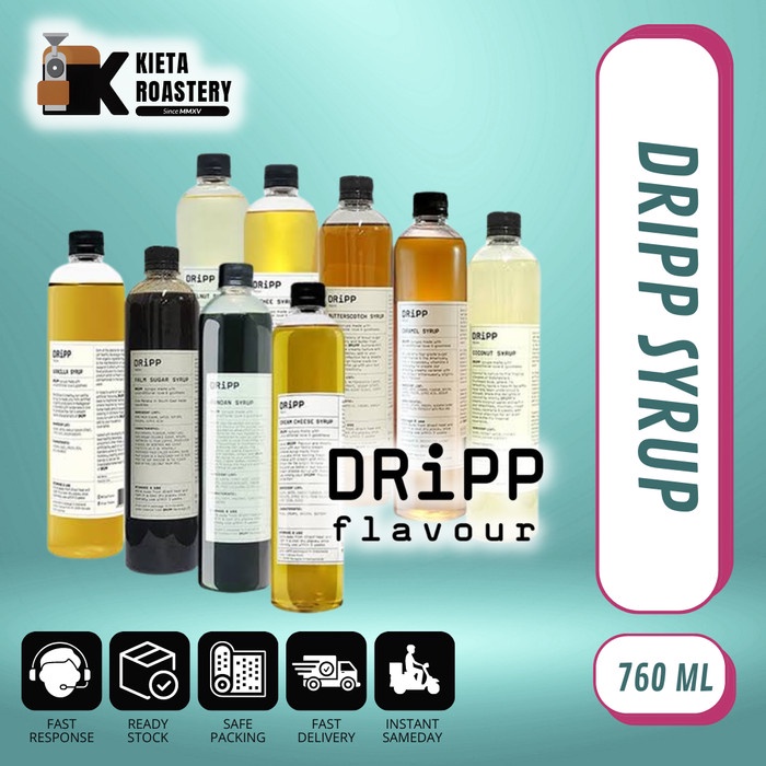 

SYRUP DRIPP ALL FLAVOURS 760ML