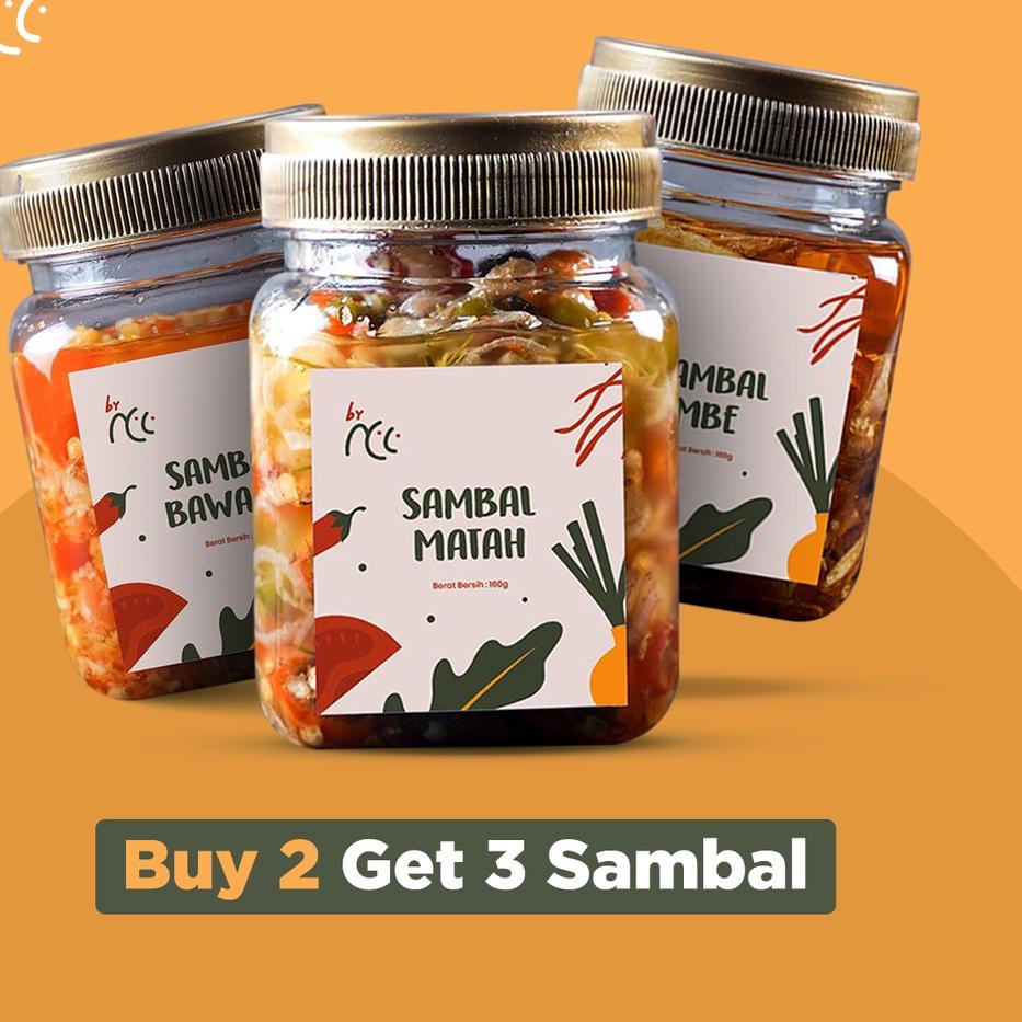 

Kodei7I2u By NCC Bundling Sambal Mbe dan Sambal Matah Free Sambal Bawang / Bumbu Masak Makanan Cepat Saji Termurah Berkualitas - By.ncc