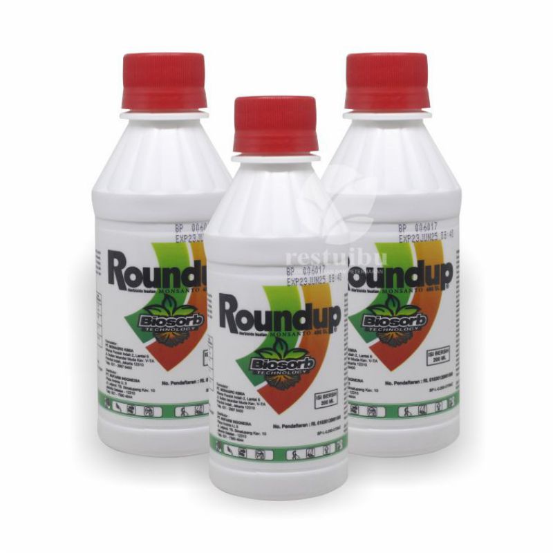 Roundup obat rumput liar pertanian / pembasmi hama gulma