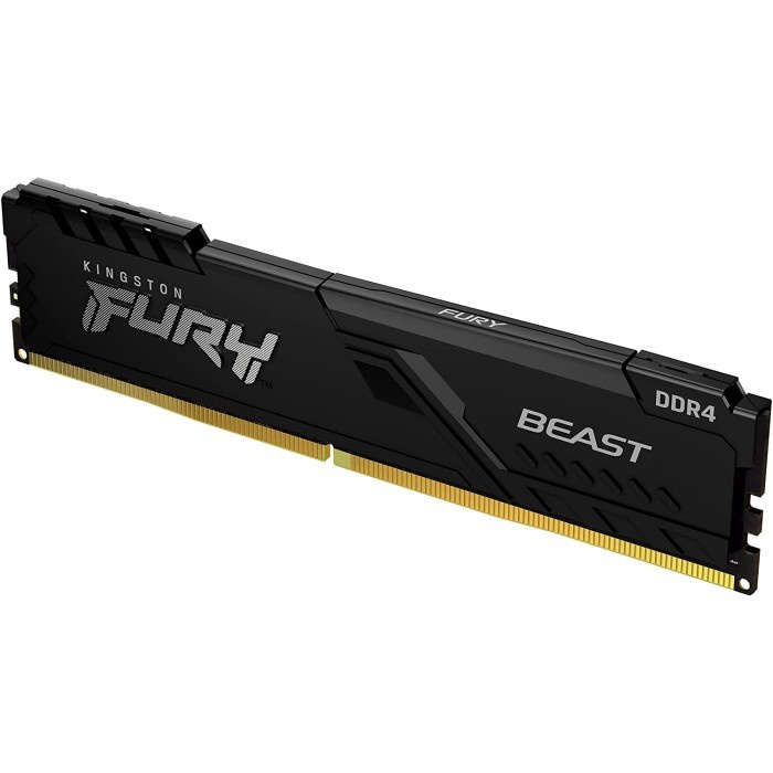 RAM PC Kingston Fury Beast 1x16GB DDR4 3200MHz Black RESMI