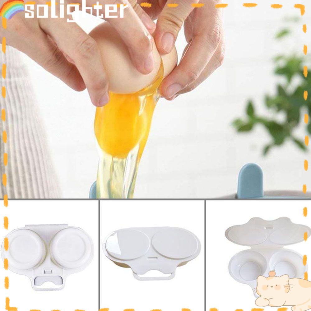 Solighter Egg Steamer Masak DIY Baking Double Cup