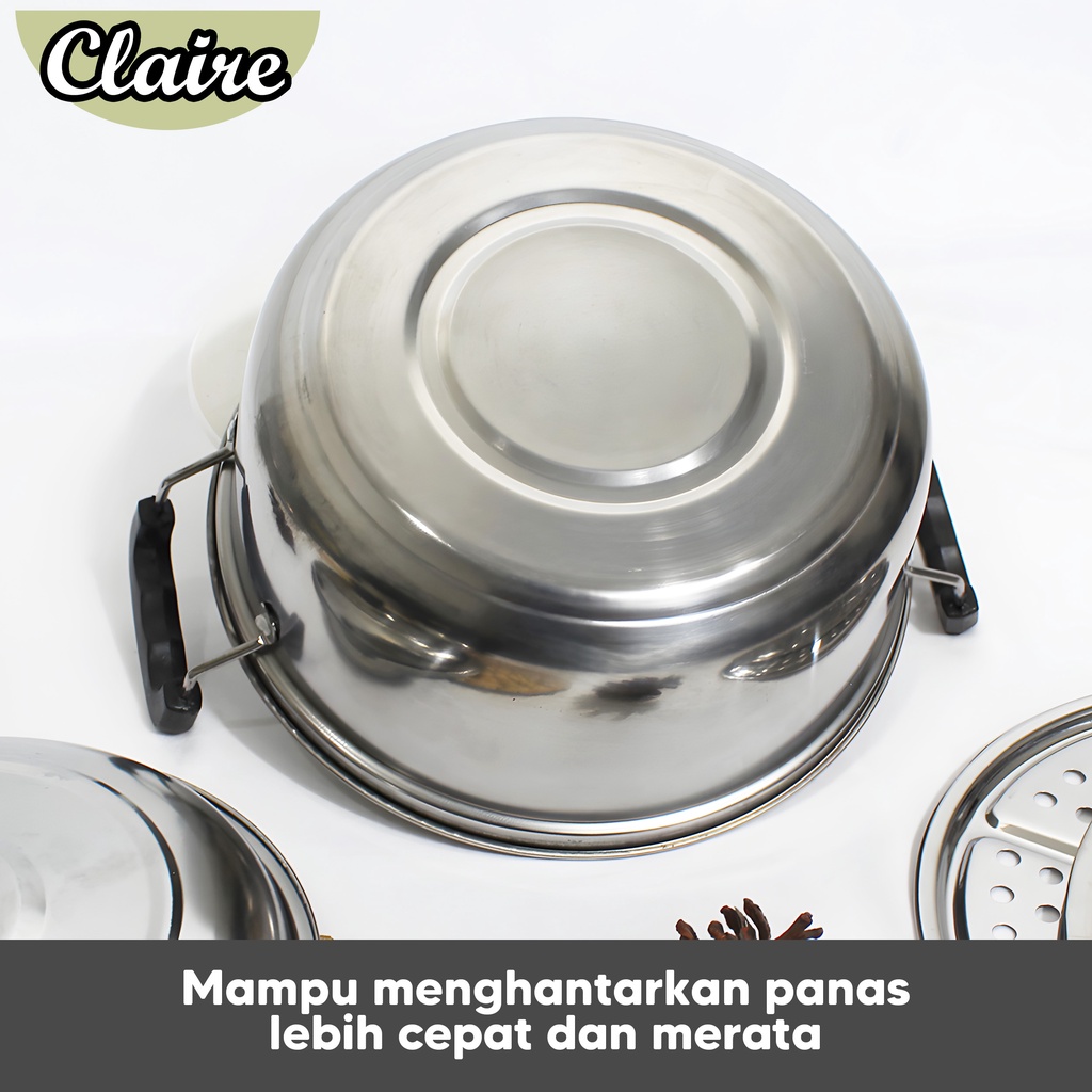 Panci Set 12 Pcs / Set Panci Stainless