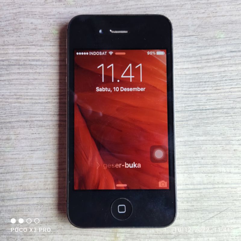 i phone 4s 16GB iPhone antik jadul cek depkripsi