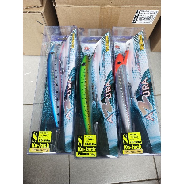 lure pro Hunter ko Jack 190mm 70gr