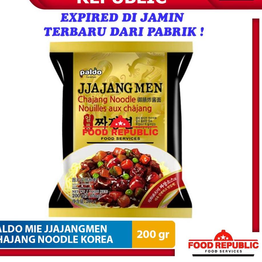 

SIA265 Paldo JJajangmyun / Jajangmen / Jajangmyeon / Chajang Mie 200 GR HALAL +++