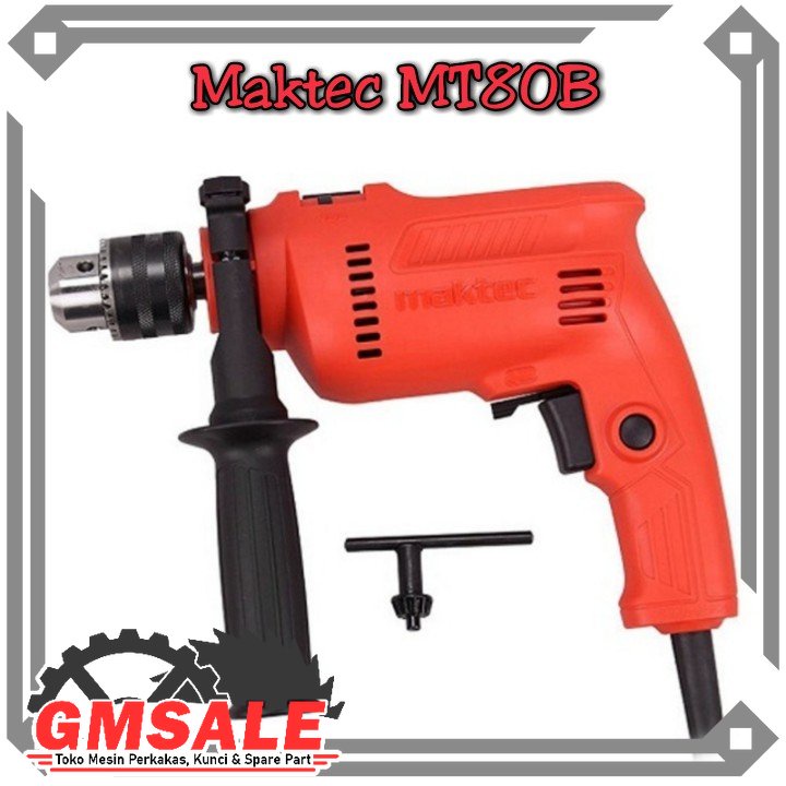 Maktec MT80B / Makita M0801B Mesin Bor 13mm MT80B M08010B Bor Listrik Bor Tembok 13mm Electric Drill
