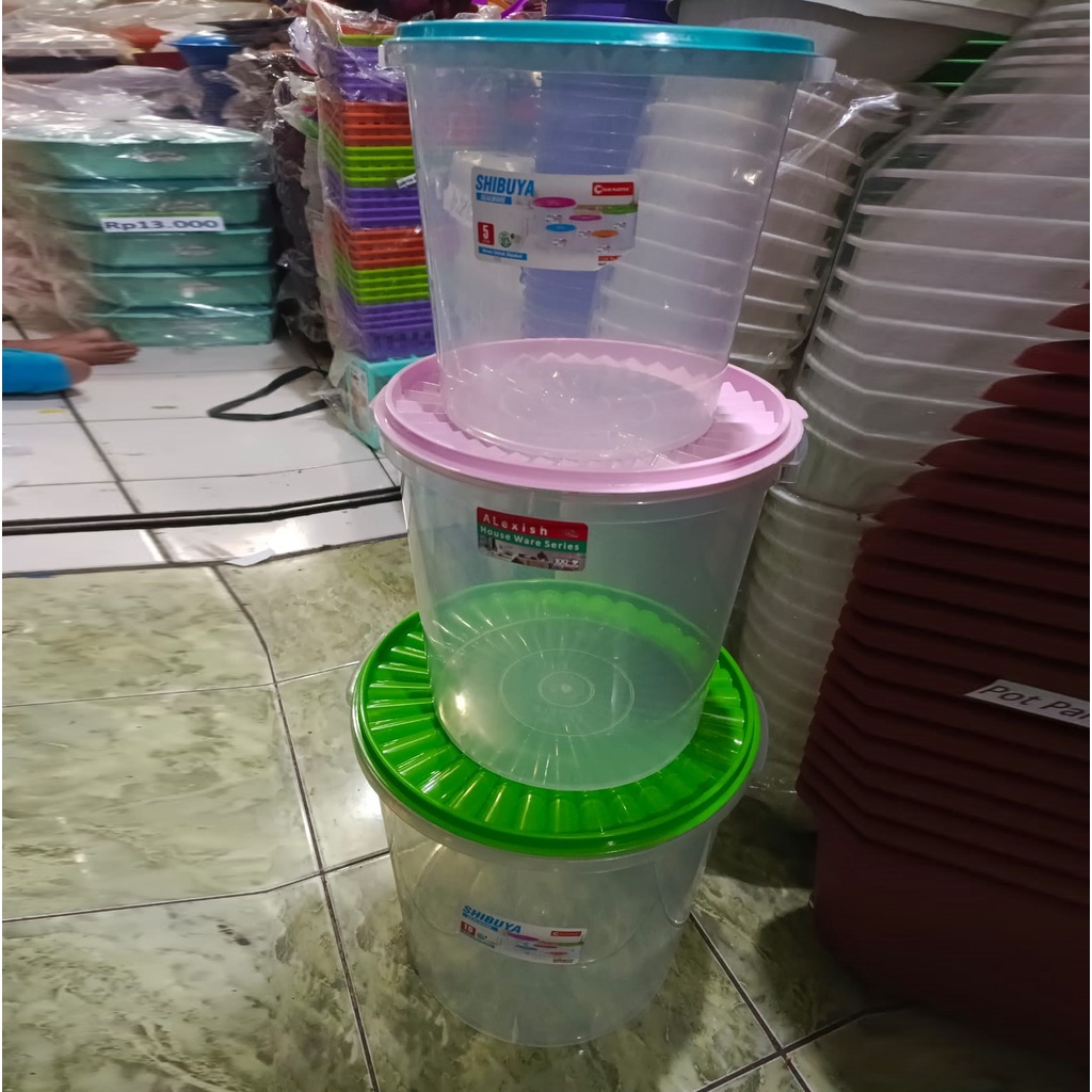 Toples 16-10-5 liter / toples peyek / toples beras / toples kue SHIBUYA ALEXISH