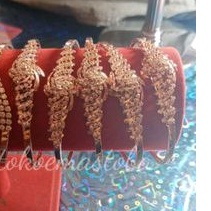 acc  gelang kipas kaku berlian medan/gelang berlian wanita/gelang berlia