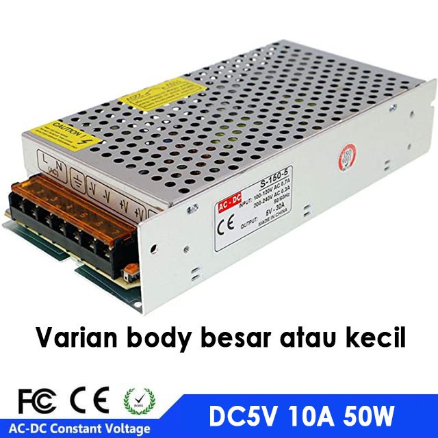 Power Supply SMPS 5V 10A