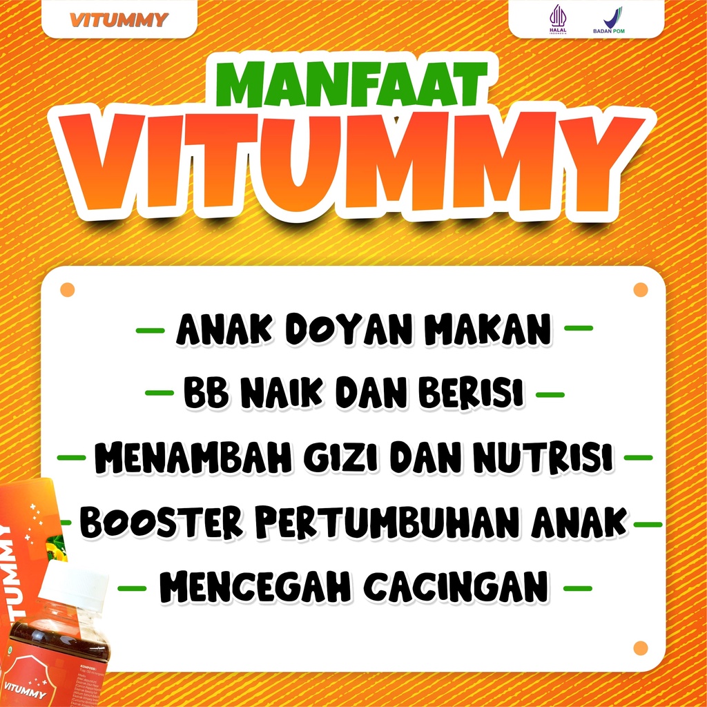 Vitummy -  Madu Paket 5 Botol 130ml