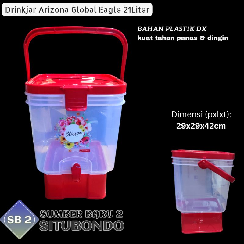 Drink jar Arizona Global Eagle 21 Liter